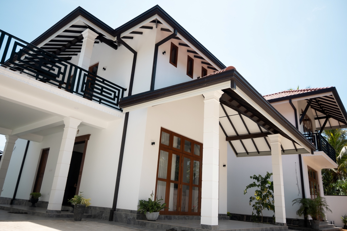 Ashasha Villa - Beautiful exterior view of luxury villa in Negombo, Sri Lanka
